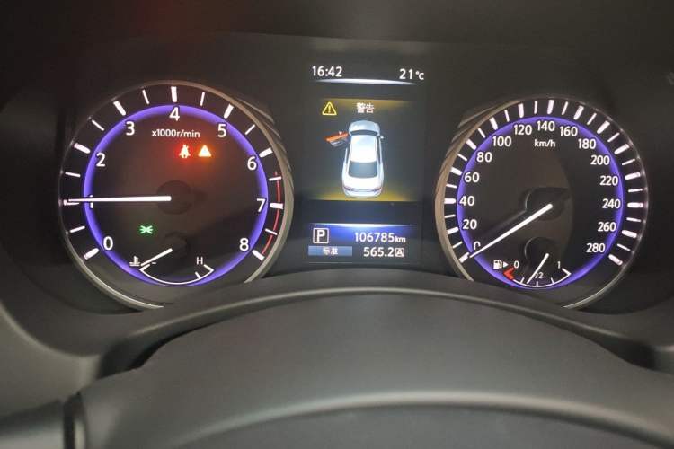Used Infiniti Q50L 2015 2.0T Enjoyment Edition Instrument Cluster