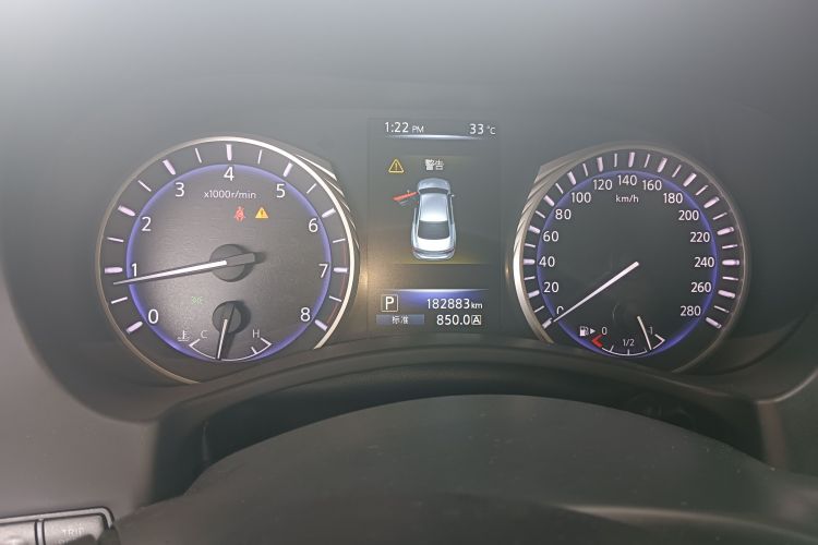 Used Infiniti Q50L 2015 2.0T Enjoyment Edition Instrument Cluster