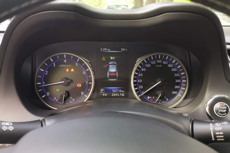 Used Infiniti Q50L 2015 2.0T Comfort Edition Instrument Cluster