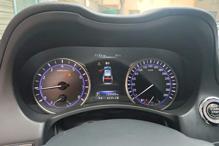 Used Infiniti Q50L 2015 2.0T Enjoyment Edition Instrument Cluster