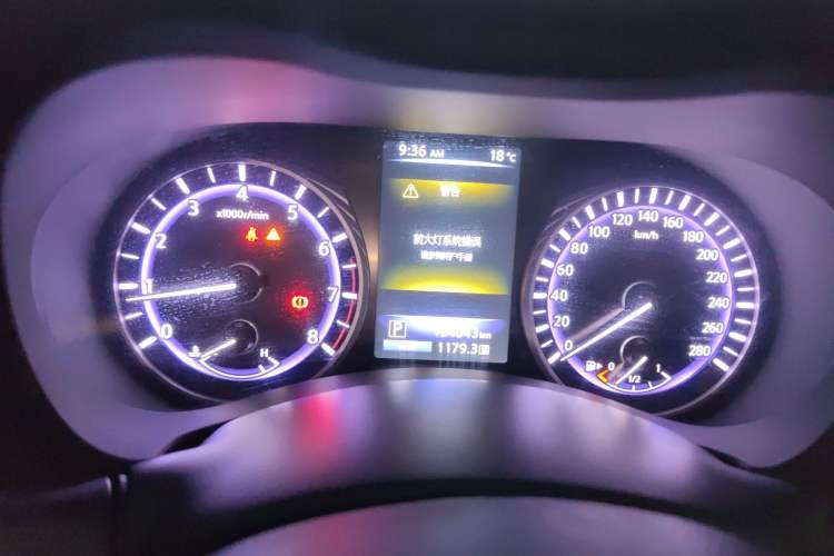 Used Infiniti Q50L 2015 2.0T Enjoyment Edition Instrument Cluster