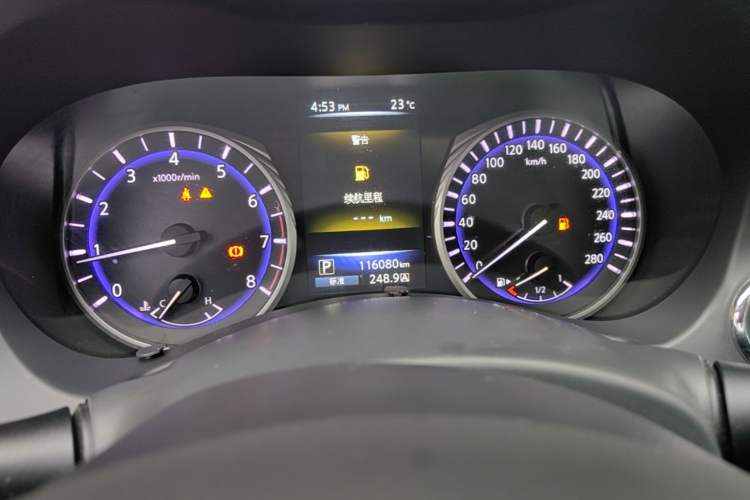 Used Infiniti Q50L 2015 2.0T Enjoyment Edition Instrument Cluster