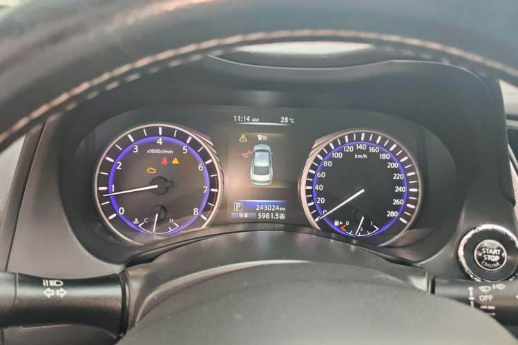 Used Infiniti Q50L 2015 2.0T Enjoyment Edition Instrument Cluster