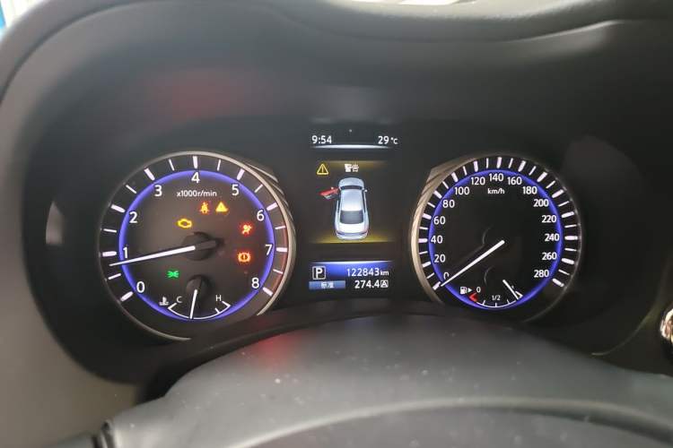 Used Infiniti Q50L 2015 2.0T Enjoyment Edition Instrument Cluster