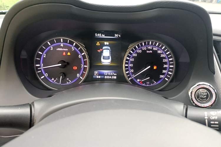 Used Infiniti Q50L 2015 2.0T Enjoyment Edition Instrument Cluster