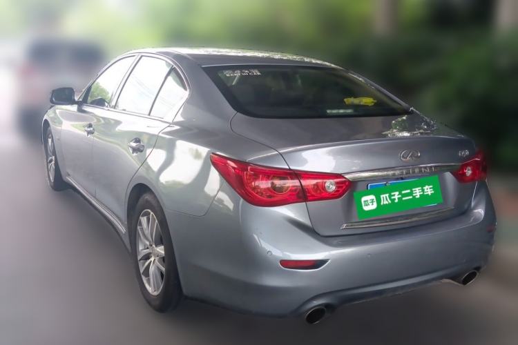 Used Infiniti Q50L 2015 2.0T Enjoyment Edition Rear Left 45 Deg