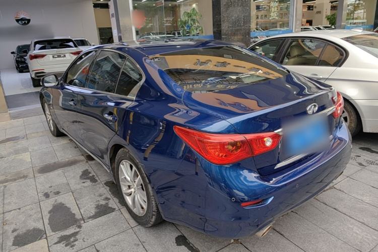 Used Infiniti Q50L 2015 2.0T Enjoyment Edition Rear Left 45 Deg
