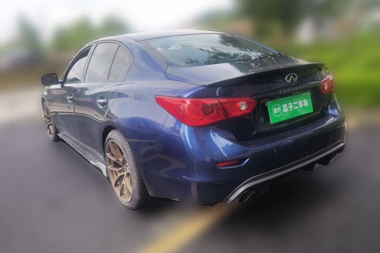 Used Infiniti Q50L 2015 2.0T Luxury Edition Rear Left 45 Deg