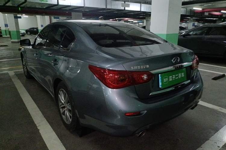 Used Infiniti Q50L 2015 2.0T Enjoyment Edition Rear Left 45 Deg
