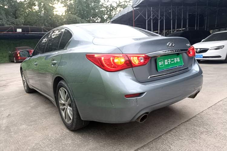 Used Infiniti Q50L 2015 2.0T Enjoyment Edition Rear Left 45 Deg
