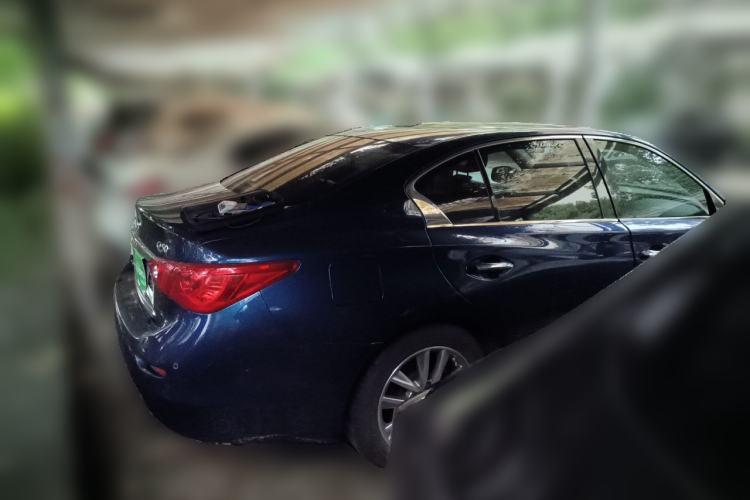 Used Infiniti Q50L 2015 2.0T Enjoyment Edition Rear Right 45 Deg