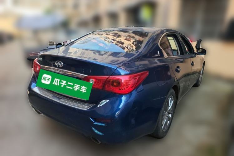 Used Infiniti Q50L 2015 2.0T Enjoyment Edition Rear Right 45 Deg