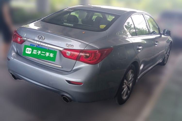 Used Infiniti Q50L 2015 2.0T Enjoyment Edition Rear Right 45 Deg