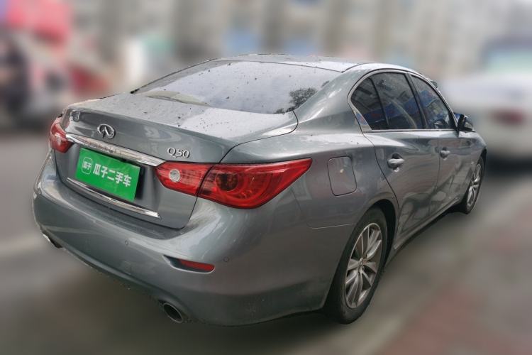 Used Infiniti Q50L 2015 2.0T Enjoyment Edition Rear Right 45 Deg