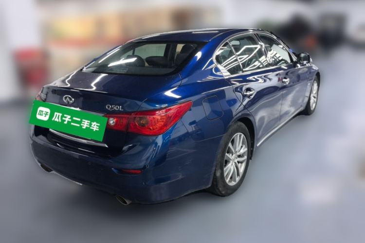 Used Infiniti Q50L 2015 2.0T Enjoyment Edition Rear Right 45 Deg