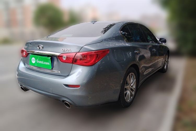Used Infiniti Q50L 2015 2.0T Enjoyment Edition Rear Right 45 Deg