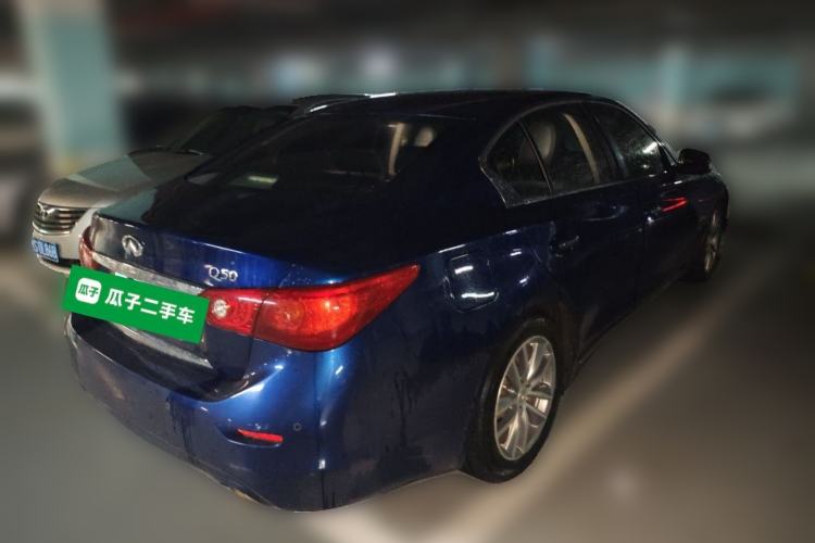 Used Infiniti Q50L 2015 2.0T Enjoyment Edition Rear Right 45 Deg