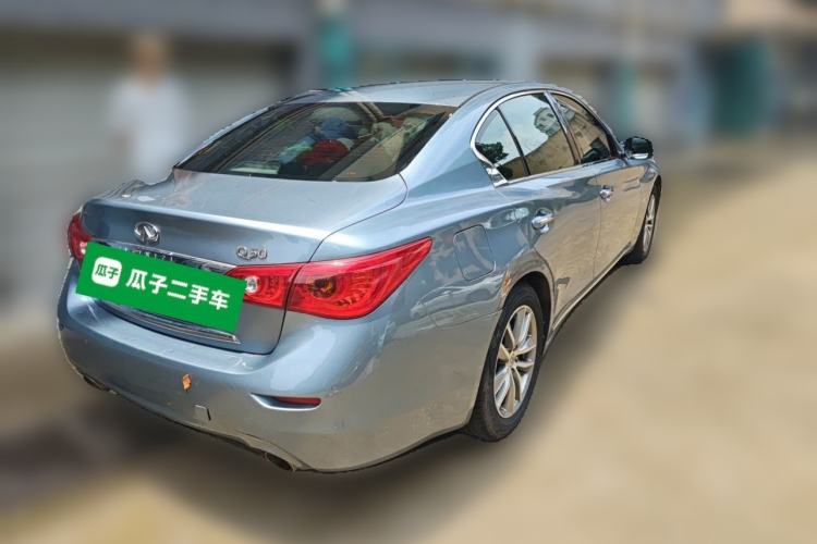 Used Infiniti Q50L 2015 2.0T Enjoyment Edition Rear Right 45 Deg