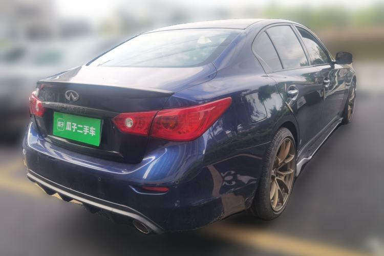 Used Infiniti Q50L 2015 2.0T Luxury Edition Rear Right 45 Deg