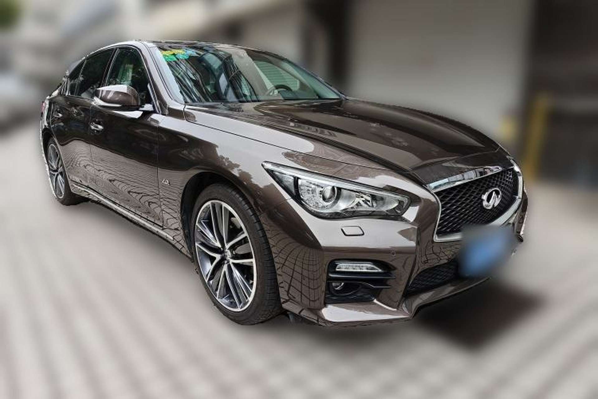 Used Infiniti Q50L 2015 2.0T Sport Edition Front Right 45 Deg