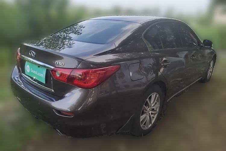 Used Infiniti Q50L 2015 2.0T Enjoyment Edition Rear Right 45 Deg