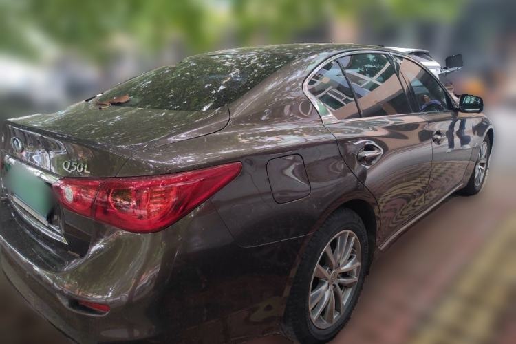 Used Infiniti Q50L 2015 2.0T Luxury Edition Rear Right 45 Deg