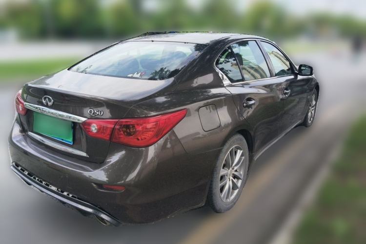 Used Infiniti Q50L 2015 2.0T Enjoyment Edition Rear Right 45 Deg