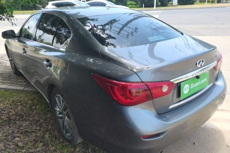 Used Infiniti Q50L 2015 2.0T Enjoyment Edition Rear Left 45 Deg