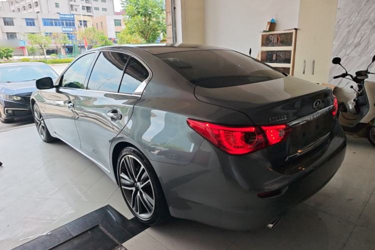 Used Infiniti Q50L 2015 2.0T Luxury Sport Edition Rear Left 45 Deg