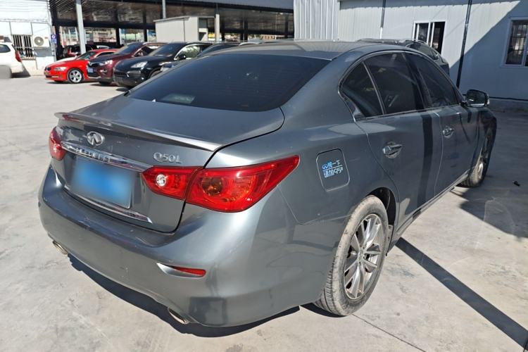 Used Infiniti Q50L 2015 2.0T Enjoyment Edition Rear Right 45 Deg