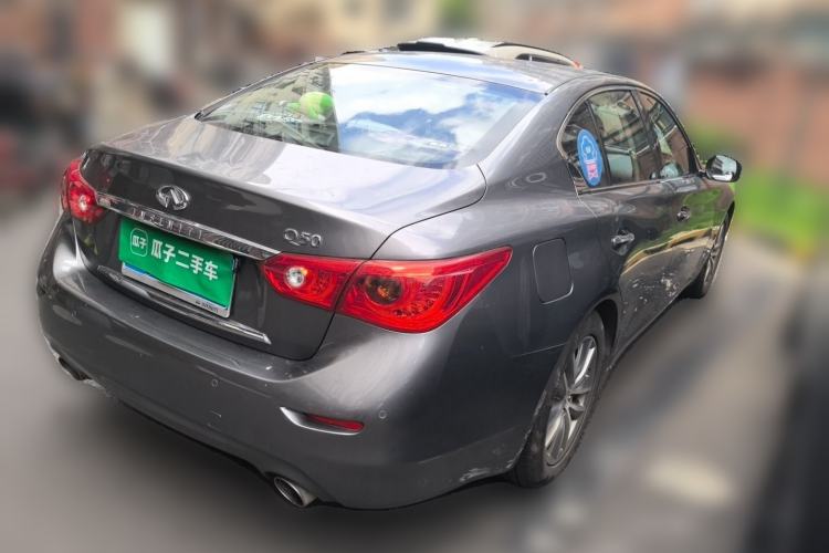 Used Infiniti Q50L 2015 2.0T Enjoyment Edition Rear Right 45 Deg