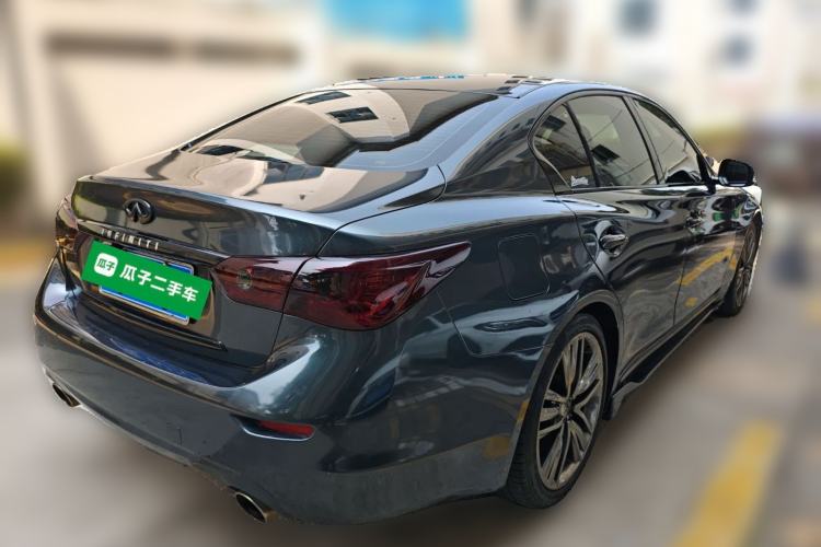 Used Infiniti Q50L 2015 2.0T Sport Edition Rear Right 45 Deg