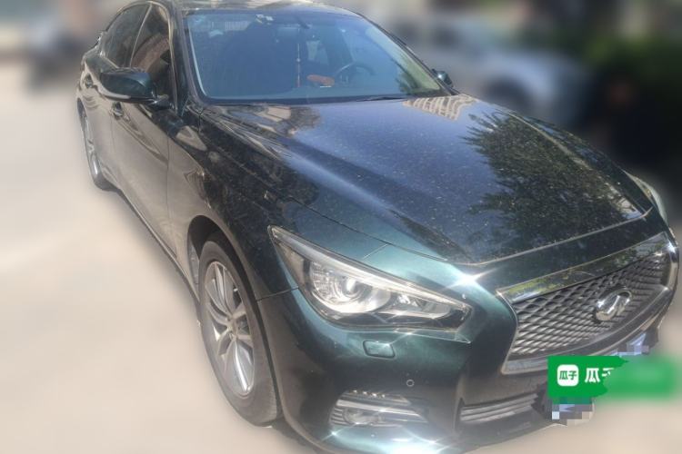 Used Infiniti Q50L 2015 2.0T Enjoyment Edition Front Right 45 Deg