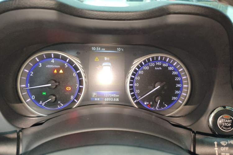 Used Infiniti Q50L 2015 2.0T Enjoyment Edition Instrument Cluster