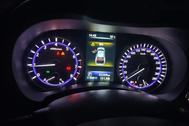 Used Infiniti Q50L 2015 2.0T Enjoyment Edition Instrument Cluster