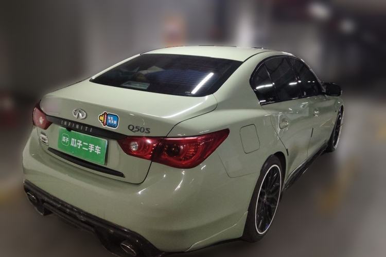 Used Infiniti Q50L 2015 2.0T Enjoyment Edition Rear Right 45 Deg