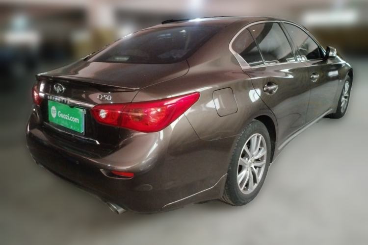 Used Infiniti Q50L 2015 2.0T Enjoyment Edition Rear Right 45 Deg