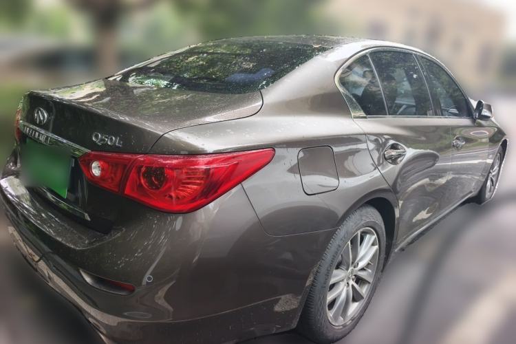 Used Infiniti Q50L 2015 2.0T Enjoyment Edition Rear Right 45 Deg