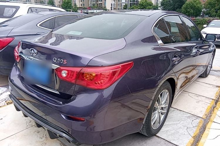Used Infiniti Q50L 2015 2.0T Enjoyment Edition Rear Right 45 Deg