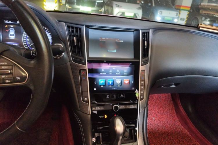Used Infiniti Q50L 2015 2.0T Enjoyment Edition Audio And AC Panel