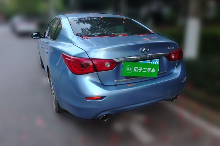 Used Infiniti Q50L 2015 2.0T Enjoyment Edition Rear Left 45 Deg
