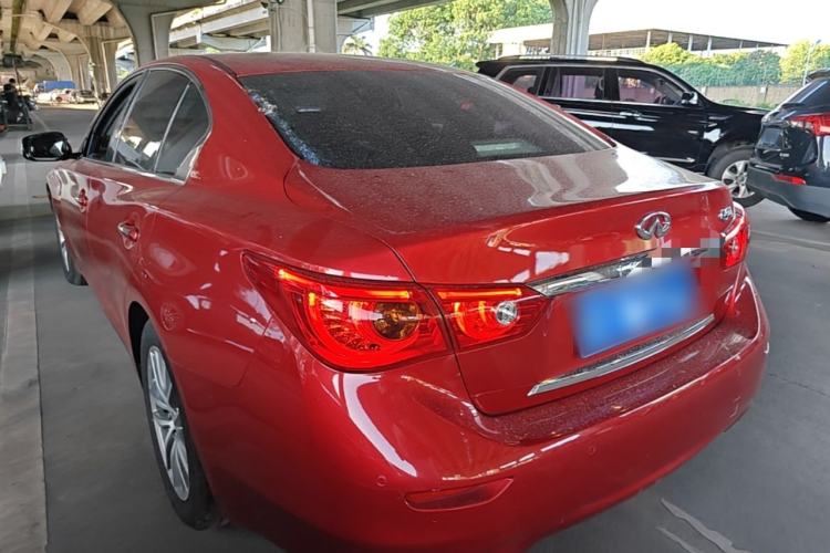 Used Infiniti Q50L 2015 2.0T Luxury Edition Rear Left 45 Deg