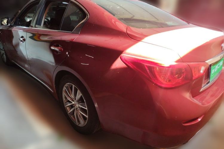Used Infiniti Q50L 2015 2.0T Enjoyment Edition Rear Left 45 Deg