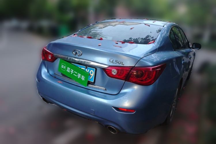 Used Infiniti Q50L 2015 2.0T Enjoyment Edition Rear Right 45 Deg