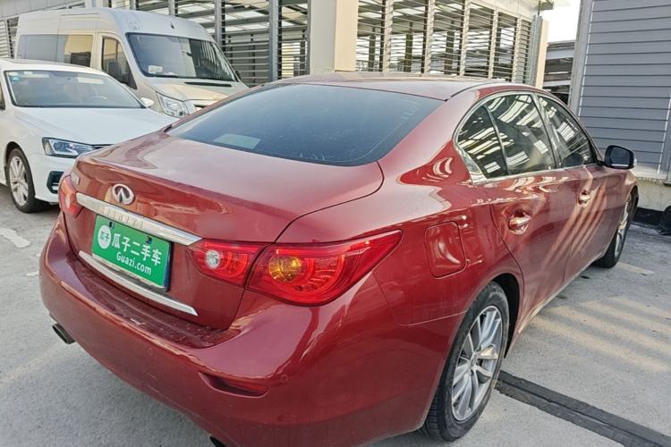 Used Infiniti Q50L 2015 2.0T Enjoyment Edition Rear Right 45 Deg