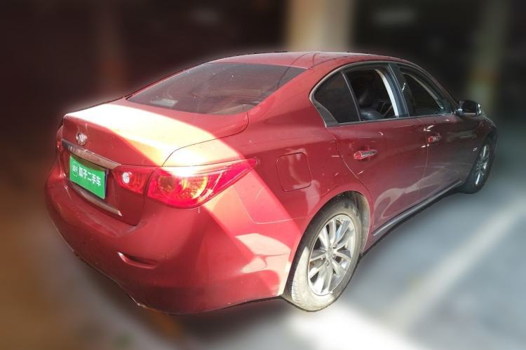 Used Infiniti Q50L 2015 2.0T Enjoyment Edition Rear Right 45 Deg