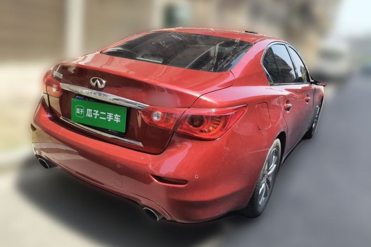 Used Infiniti Q50L 2015 2.0T Enjoyment Edition Rear Right 45 Deg