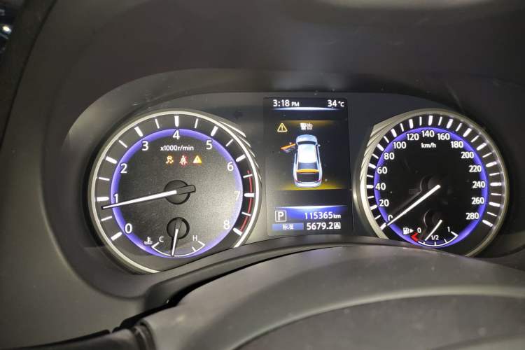 Used Infiniti Q50L 2015 2.0T Enjoyment Edition Instrument Cluster