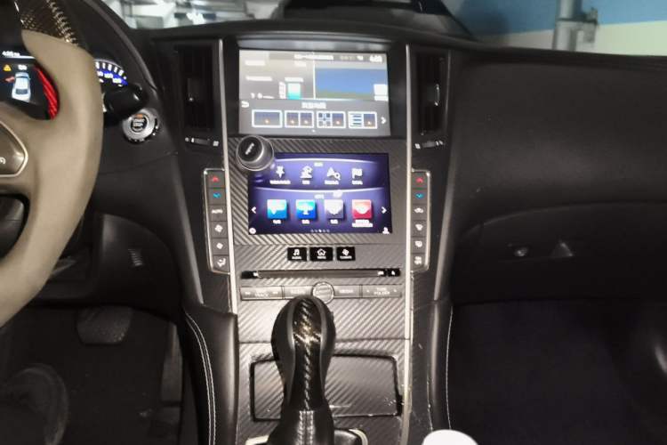 Used Infiniti Q50L 2015 2.0T Enjoyment Edition Audio And AC Panel