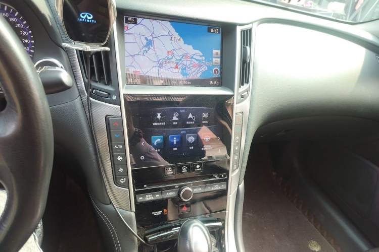 Used Infiniti Q50L 2015 2.0T Enjoyment Edition Audio And AC Panel